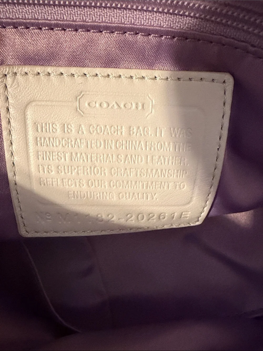 Coach bag 3726
